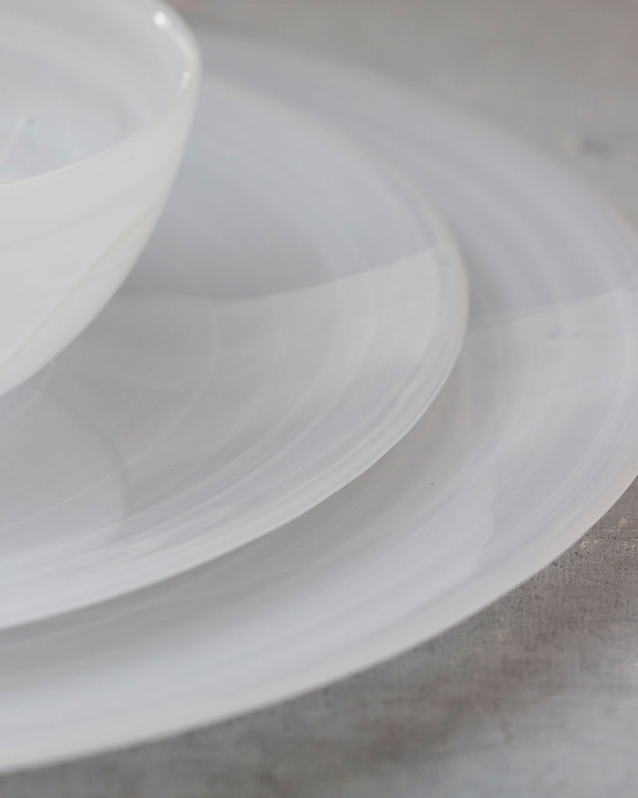 Alabaster White Charger Plate (Set of 4)