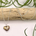 Amber Leaf Peeper Necklace