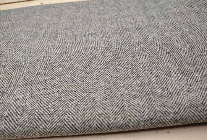 Avocado Hand Dyed Herringbone Wool (Wholesale)