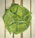 Avocado Hand Dyed Plaid Wool (Light)