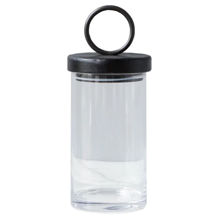 Barcelona Iron Top Canister, Small