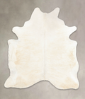Beige Cowhide Rug #B5005