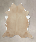 Beige Cowhide Rug #B8894