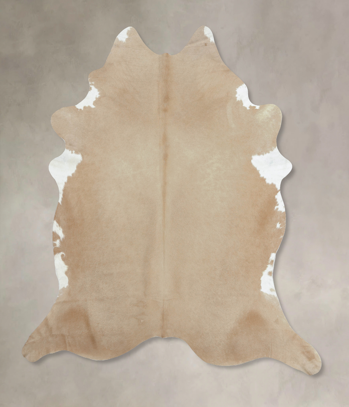Beige Cowhide Rug #B8894