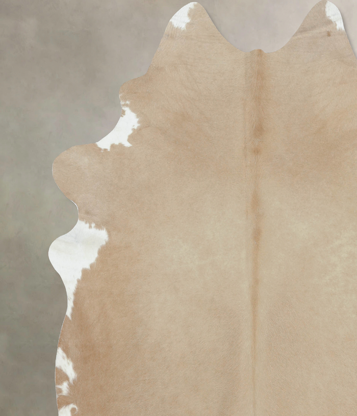 Beige Cowhide Rug #B8894