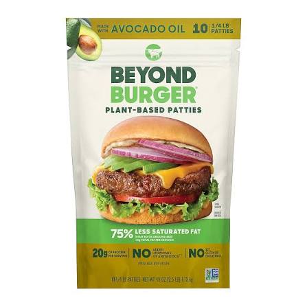 BEYOND BURGER PLANT BASED AVOCADO OIL 10 CT