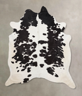 Black and White Cowhide Rug #B10447
