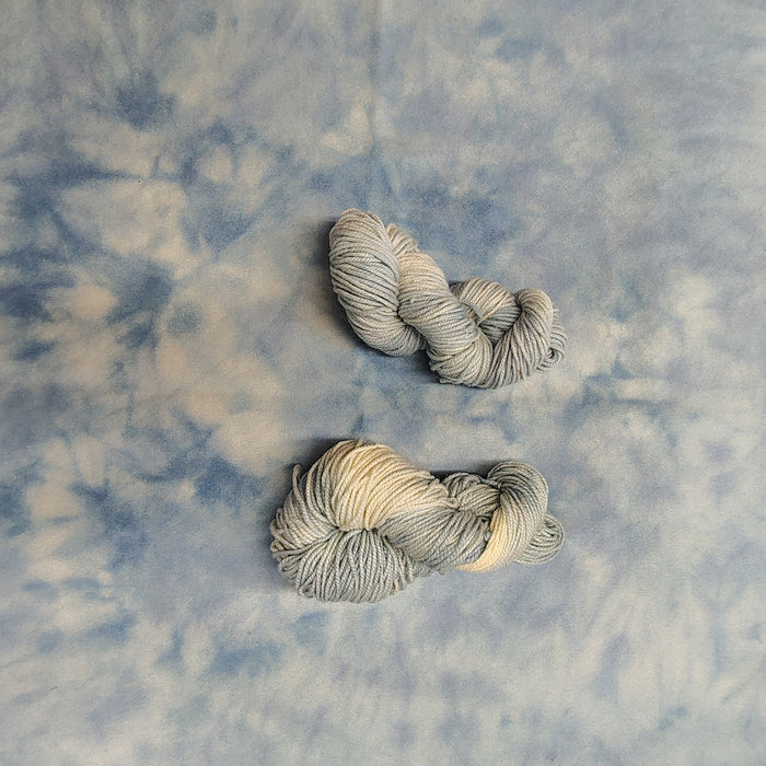 Blue Haze Hand Dyed Wool
