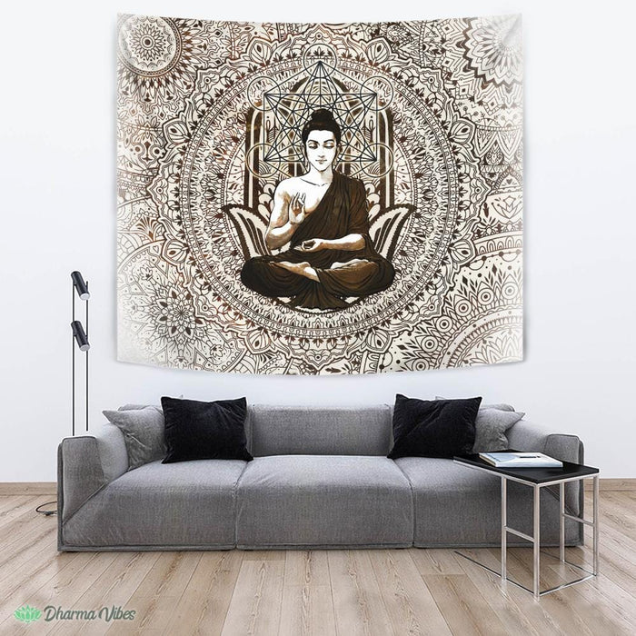 Buddha Sacred by McAshe Tapestry