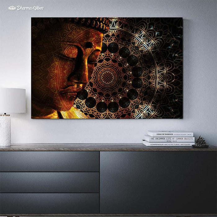 Buddha Tranquil by McAshe 1-Piece Canvas Art