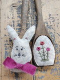 Bunny Egg Spooner Paper Pattern
