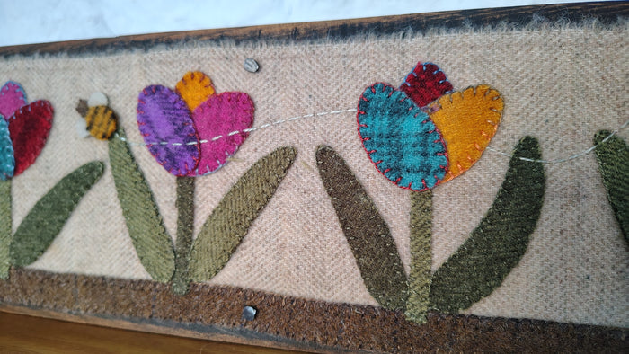 Busy Bees Board Runner Paper Pattern
