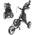 Caddytek CaddyLite EZ Tour Golf Push Cart with Hand Brake