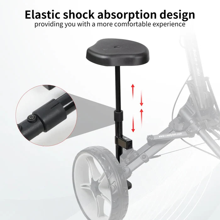 Caddytek Removable Seat for Caddylite Auto+360 &  Compact Push Carts