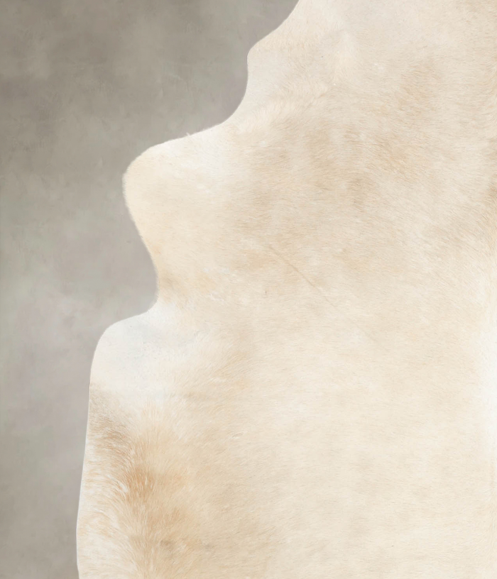 Champagne Cowhide Rug #B5017