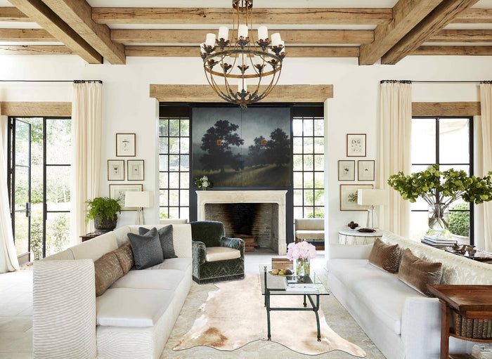 Champagne Cowhide Rug #B4643