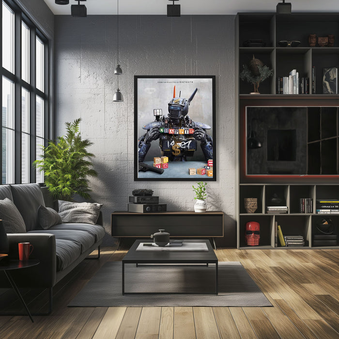 "Chappie" (2015) Framed Movie Poster