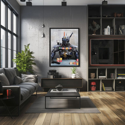 "Chappie" (2015) Framed Movie Poster