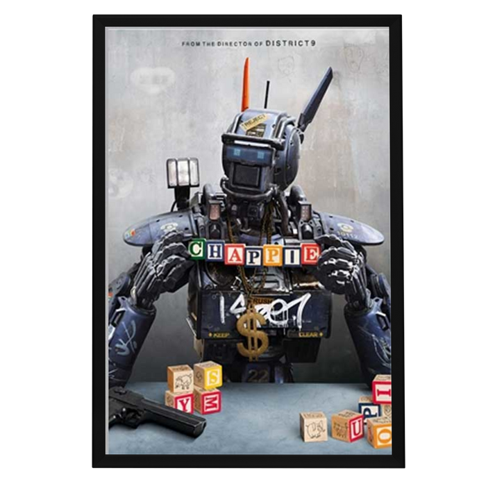 "Chappie" (2015) Framed Movie Poster