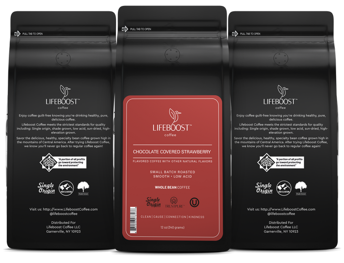 Chocolate Covered Strawberry - Lifeboost Coffee