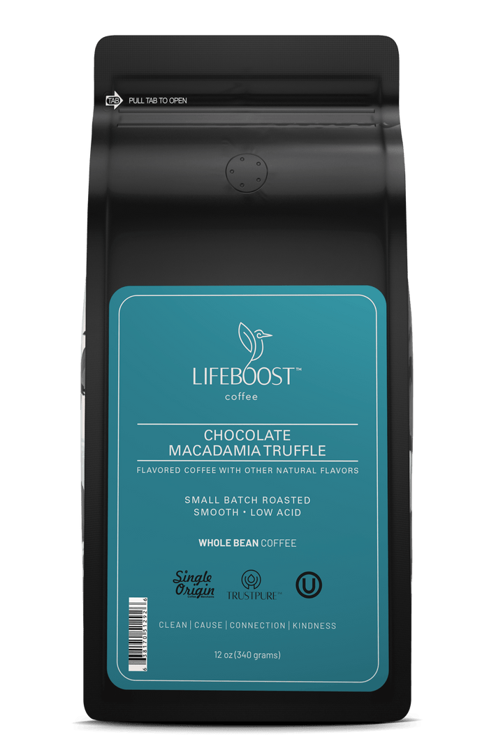 Chocolate Macadamia Truffle - Lifeboost Coffee