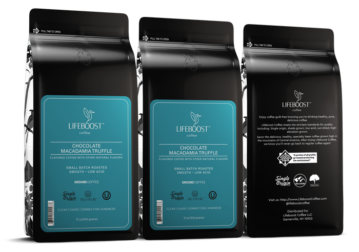 Chocolate Macadamia Truffle - Lifeboost Coffee