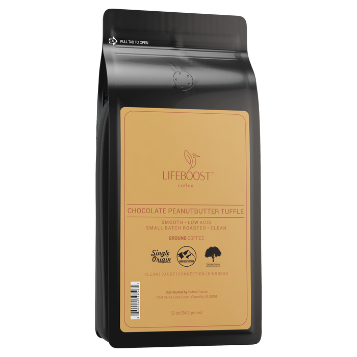 Chocolate Peanut Butter Truffle Naturally Flavored coffee