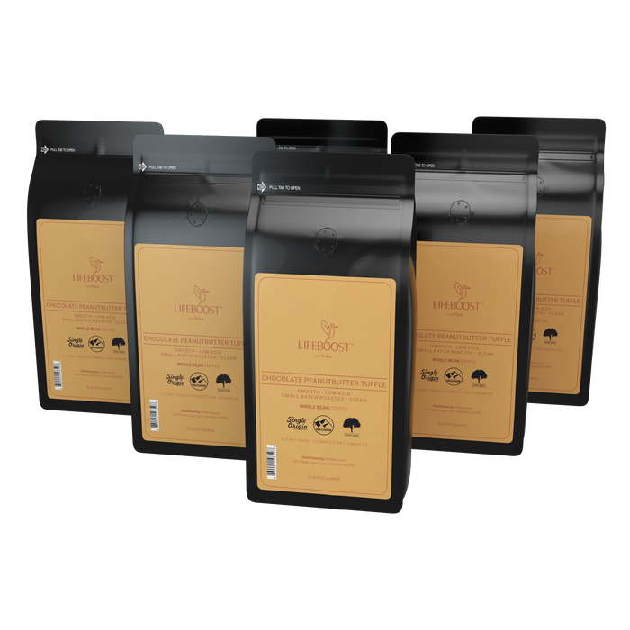 Low Acid Lifeboost Chocolate Peanut Butter Truffle Coffee