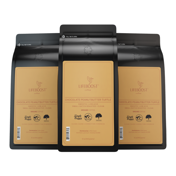 Chocolate Peanut Butter Truffle  Naturally Flavored coffee