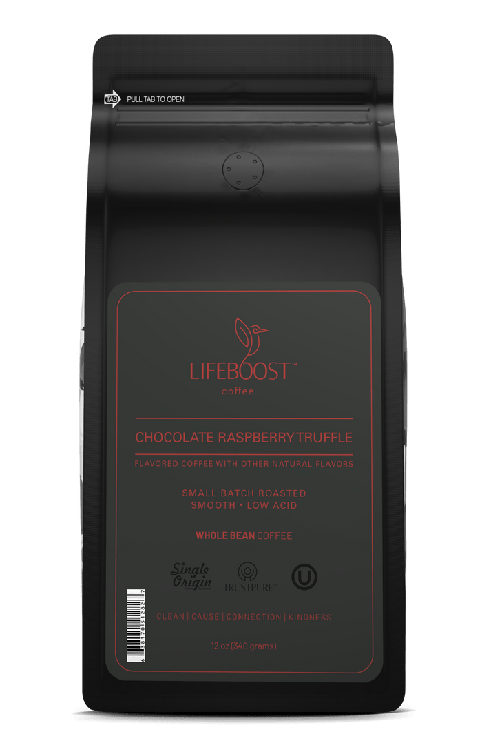 Chocolate Raspberry Truffle - Lifeboost Coffee