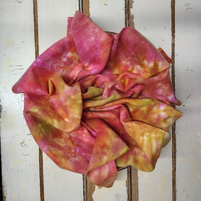 Citrus Splash Hand Dyed Wool
