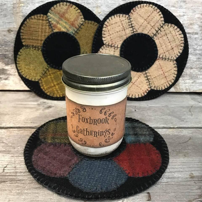 LITTLE FLOWER MAT Kit - All About Ewe Wool Shop