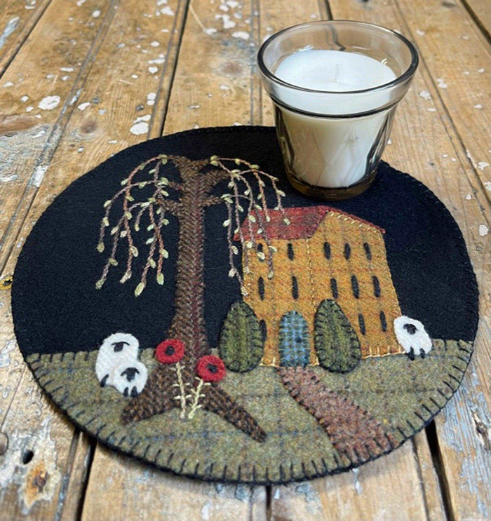 Comforts of Home Mat Paper Pattern - All About Ewe Wool Shop