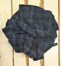 CORNFLOWER Hand Dyed Plaid Wool (Dark)