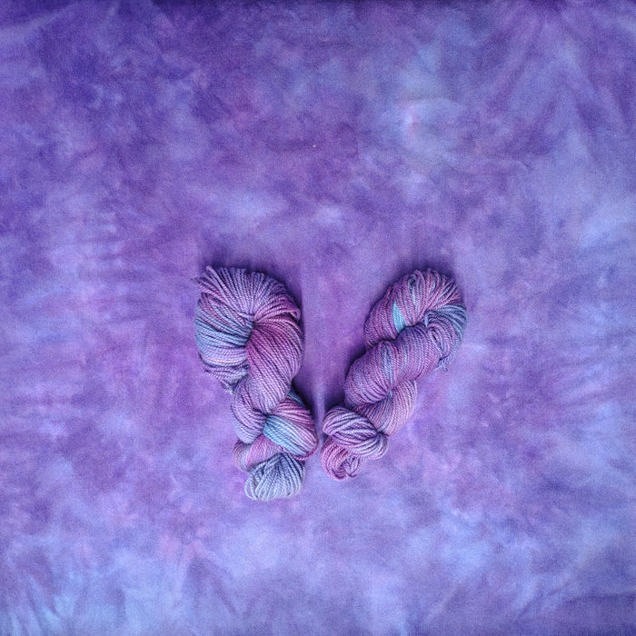 Cosmic Dust Hand Dyed Wool Yarn