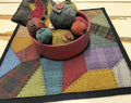 CRAZY WOOL MAT Paper Pattern