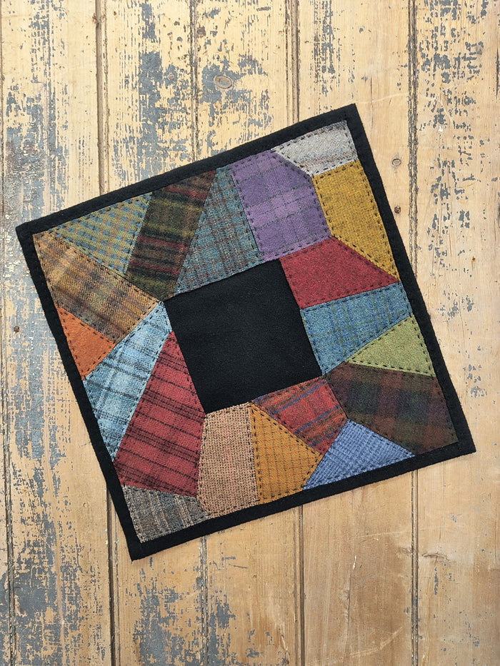 CRAZY WOOL MAT Paper Pattern