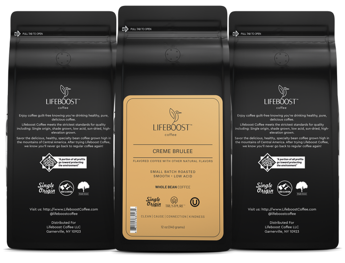Crème Brulee - Lifeboost Coffee