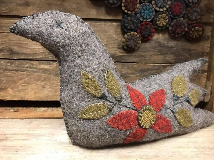 CROW IN BLOOM Paper Pattern - All About Ewe Wool Shop