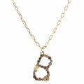 Czech Initial Necklace