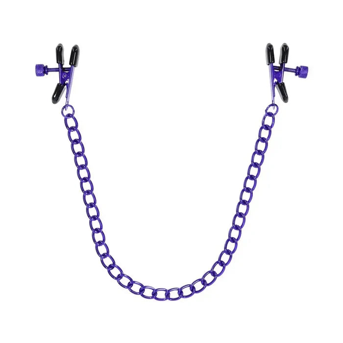 Doc Johnson® Merci Chained Up Nipple Clamps - Rolik®