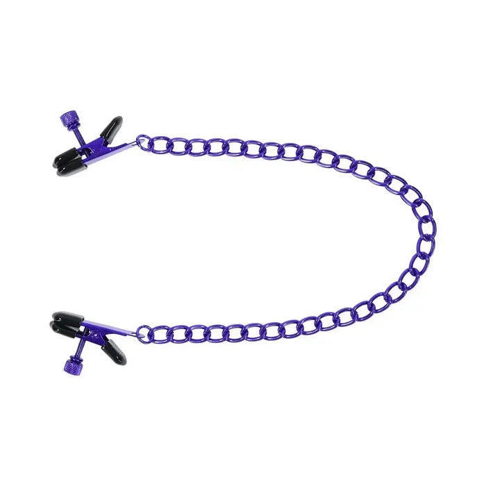 Doc Johnson® Merci Chained Up Nipple Clamps - Rolik®