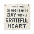 "Dolly Said" Hand Printed Wall Hanging