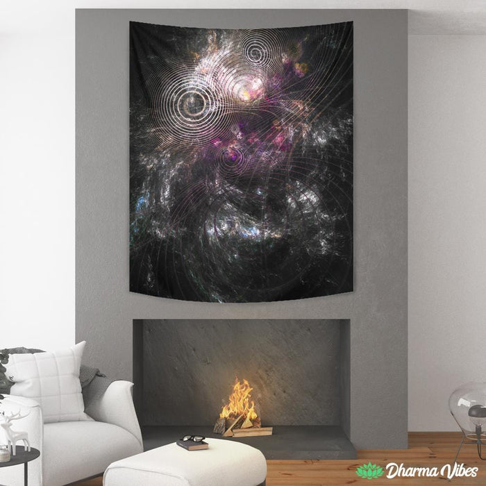 DOOMED COSMOS by YantrArt Tapestry
