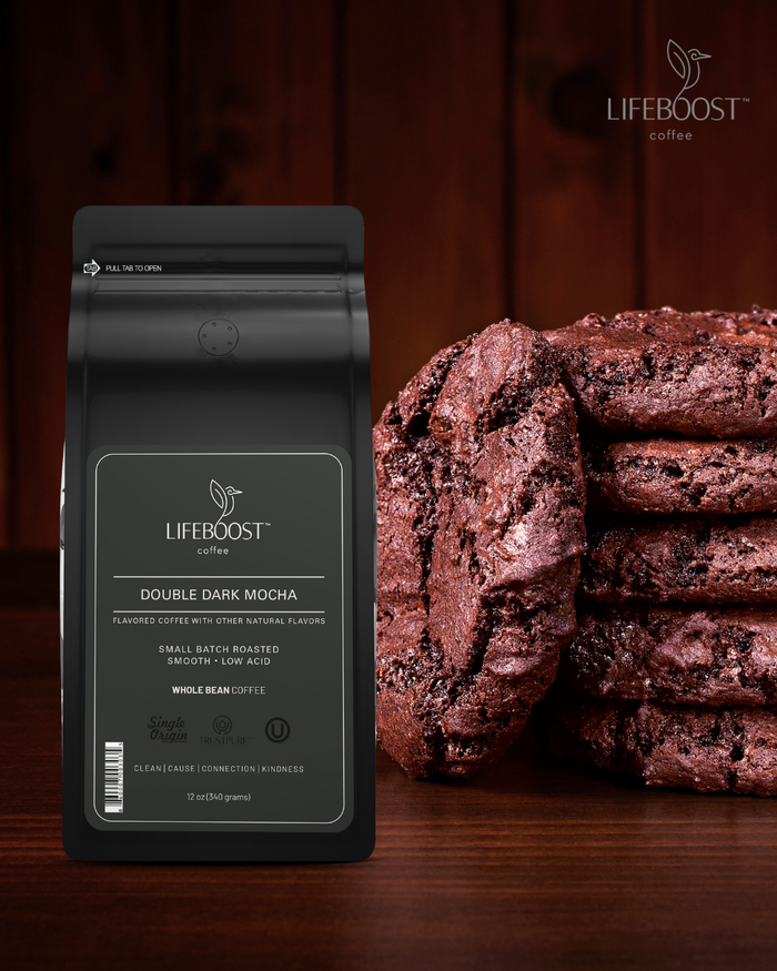 Double Dark Mocha - Lifeboost Coffee