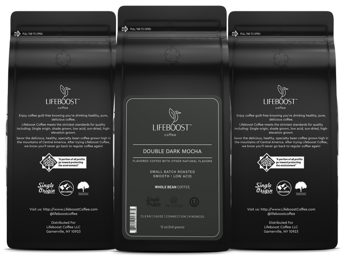 Double Dark Mocha - Lifeboost Coffee