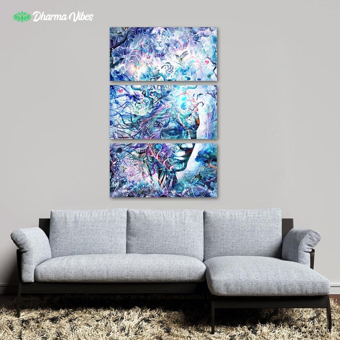 Dreams of Unity by Cameron Gray 3-Piece Canvas
