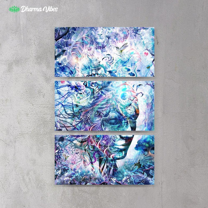 Dreams of Unity by Cameron Gray 3-Piece Canvas