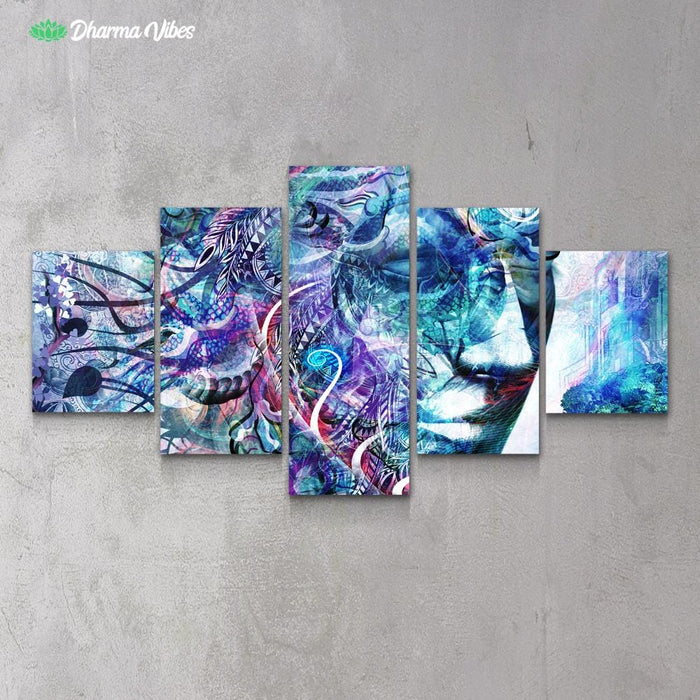 Dreams of Unity by Cameron Gray 5-Piece Canvas