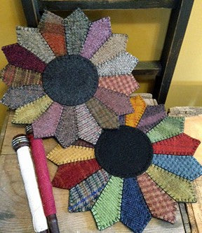 DRESDEN PLATE Wool Mat Kit